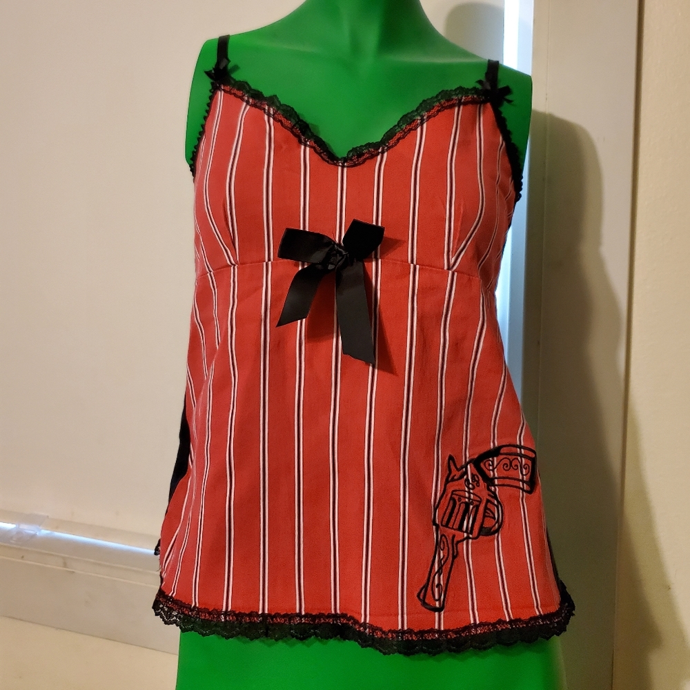 Paper Doll Production Baby Doll style top